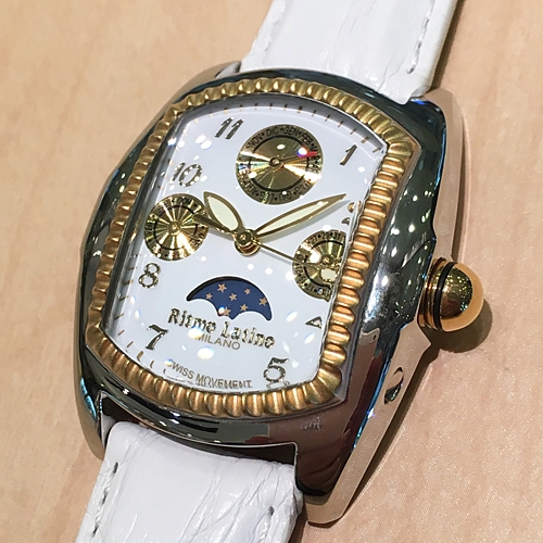 リトモ ラティーノ ミラノ(Ritmo Latino MILANO) ルーナ 33mm ホワイト